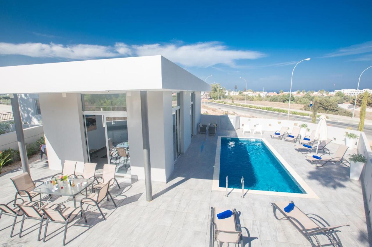 פרוטאראס Polymnia Luxury Villas מראה חיצוני תמונה