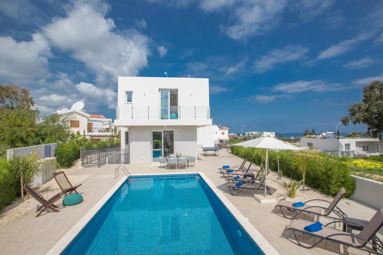 פרוטאראס Polymnia Luxury Villas מראה חיצוני תמונה